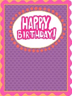 HAPPY BIRTHDAY